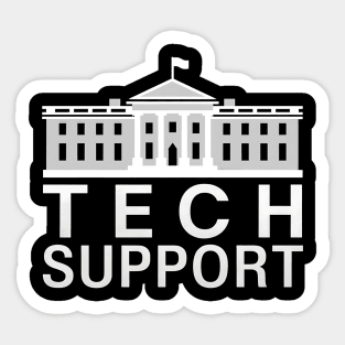 Tech Support White House Tech Support D.O.G.E DOGE Sticker